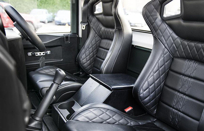 Land Rover Defender Pick-Up Interior